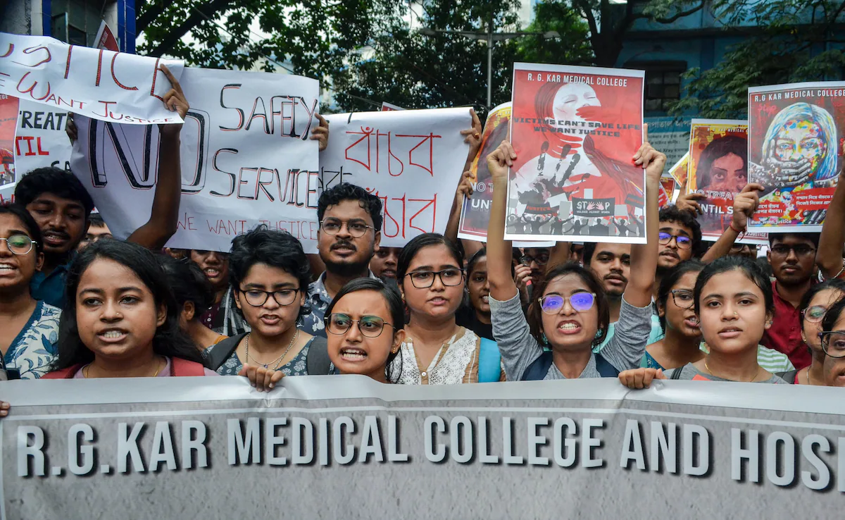 KOLKATA JUNIOR DOCTOR PROTEST